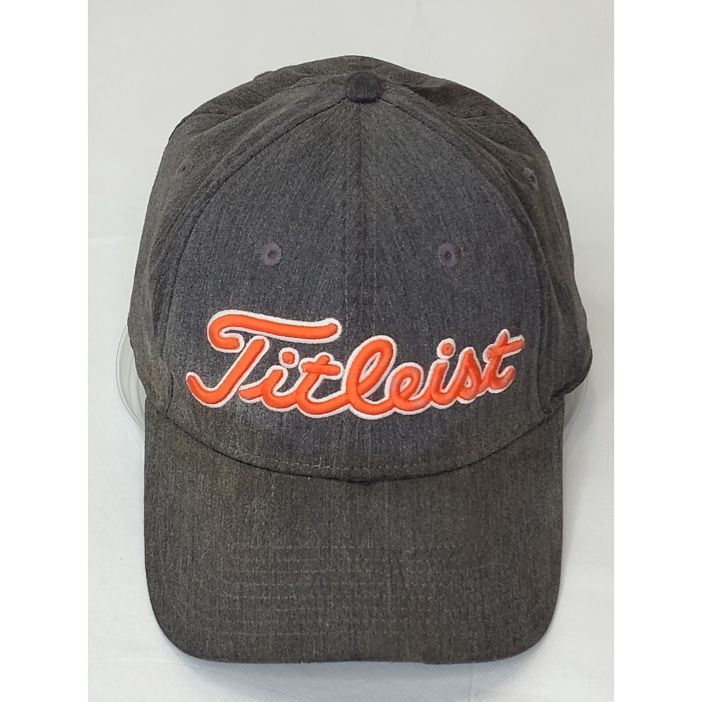 Titleist Golf Hat Cap A-Flex Raised Red White Stitch S/M Men Women SEE